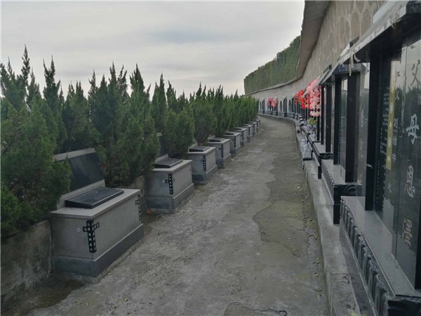 西安公墓真实视频图片（霸陵墓园新区）