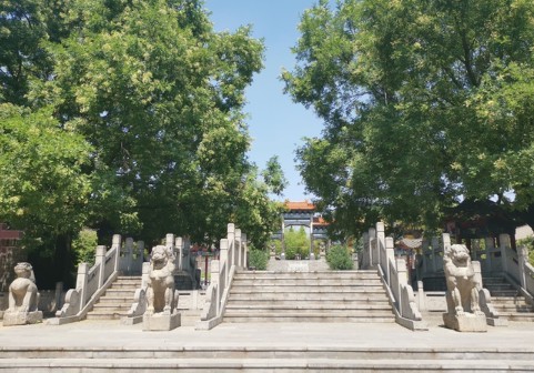 西安镐京墓园照片，祈福冥福，功德无量
