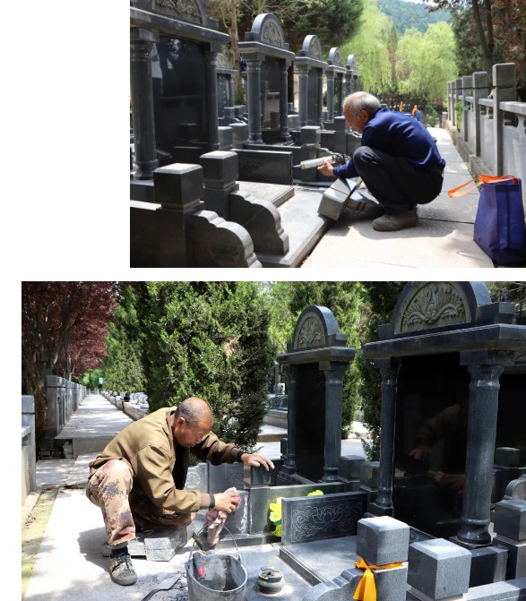 西安寿阳山墓园积极调整工作，将老墓维修当做一项提升服务质量工作的重中之重